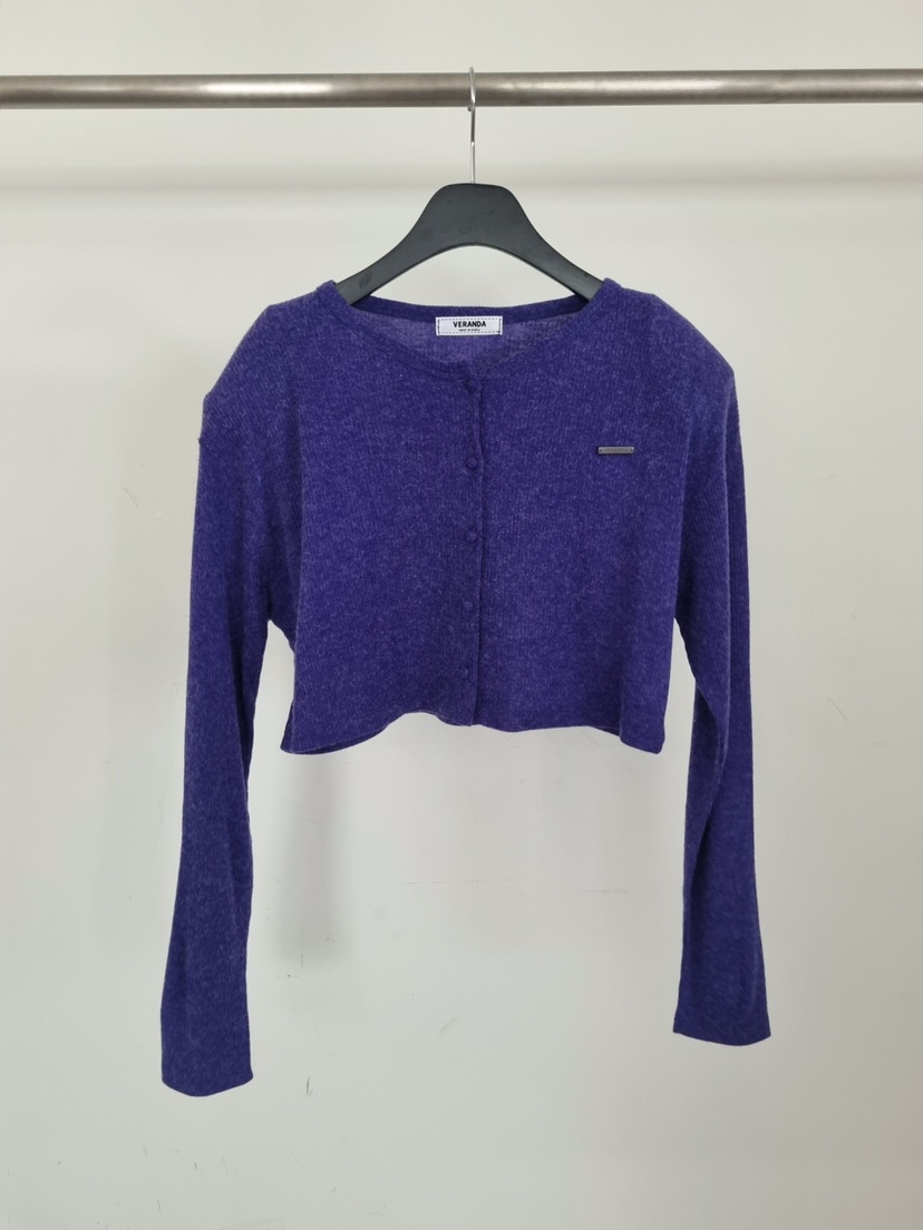 VERANDA韓國代購㊣女裝新品人氣職業25秋冬休閑針織衫安哥拉VERANDA針織衫圖色3