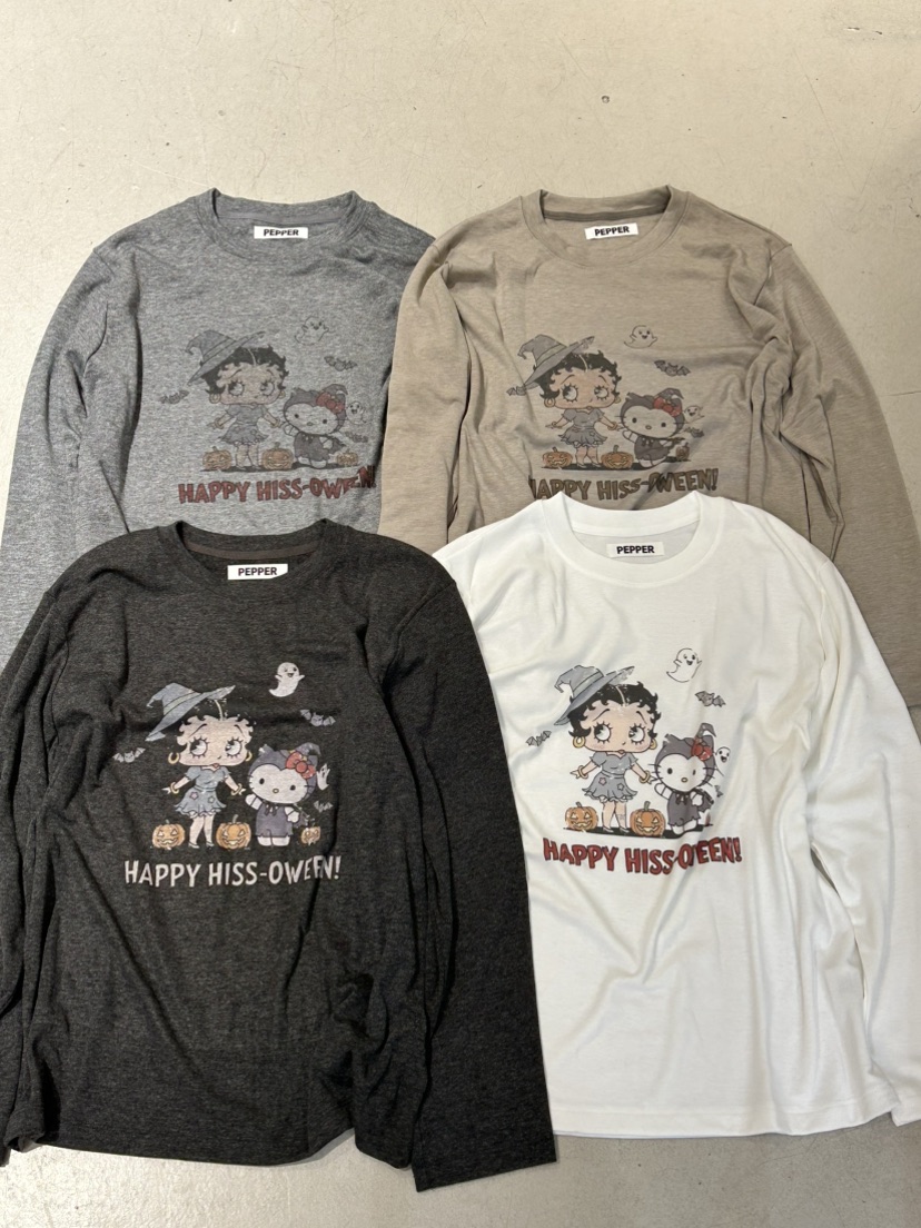 PEPPER-L東大門㊣代購女士新款25秋冬熱賣時尚長袖T恤加絨PEPPER長袖T恤