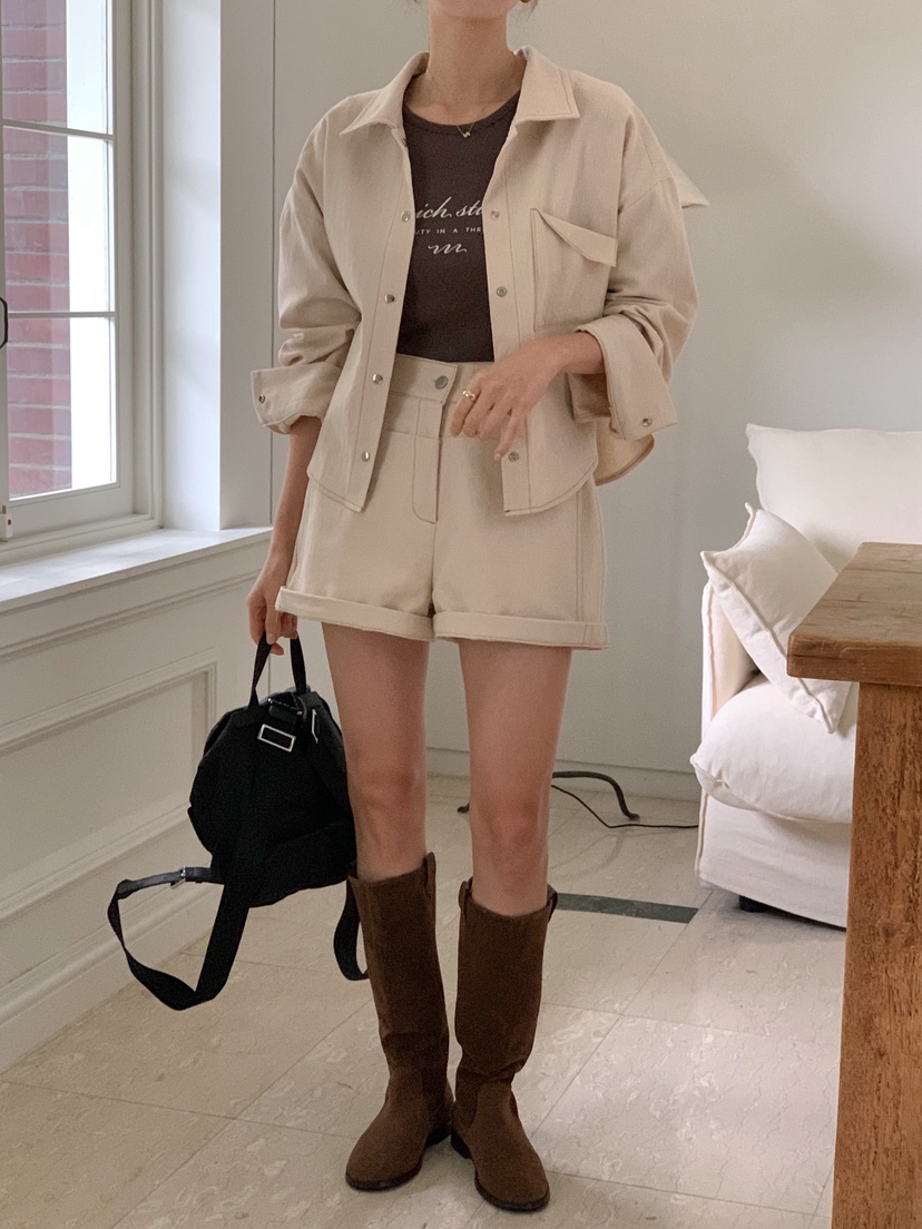 RE:FRESH-L韓國直郵㊣女士新品時尚熱賣職業休閑人氣真品T恤RE:FRESHT恤