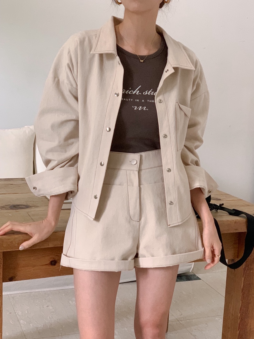 RE:FRESH-L韓國直郵㊣女士新品時尚熱賣職業休閑人氣真品T恤RE:FRESHT恤