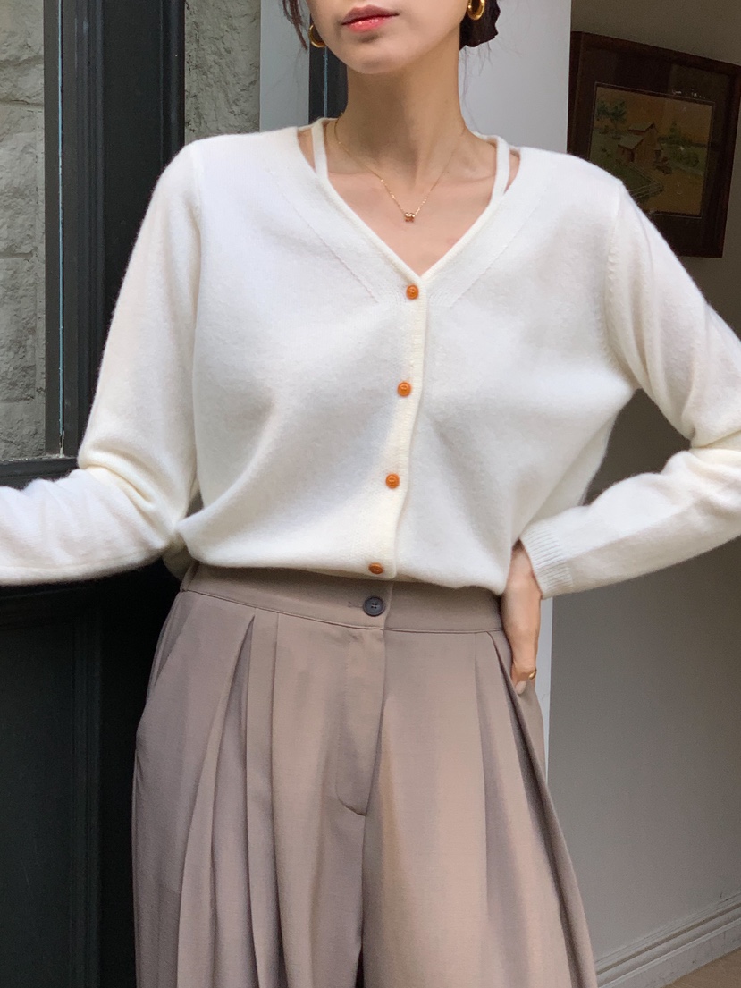 RE:FRESH-L東大門㊣直郵女裝新品休閑25秋冬職業推薦針織衫RE:FRESH針織衫