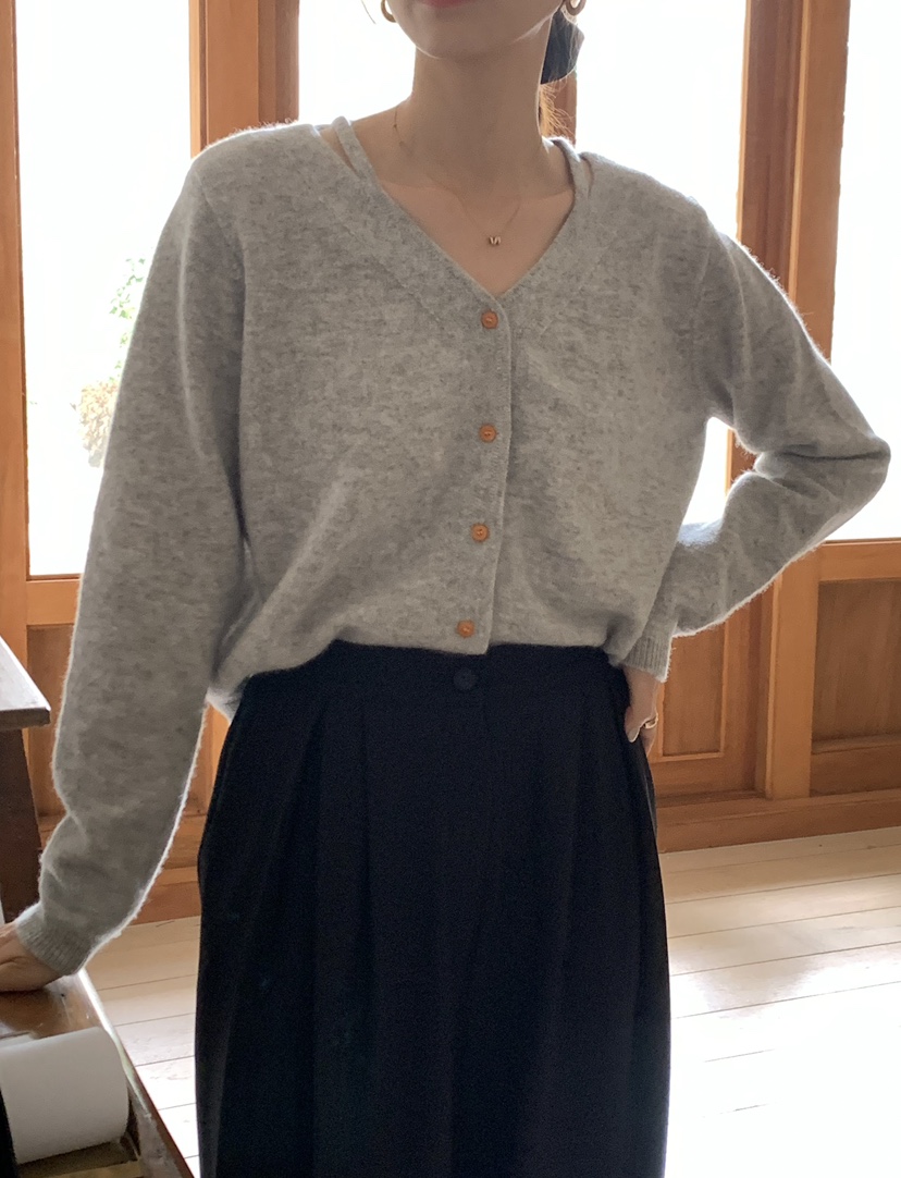 RE:FRESH-L東大門㊣直郵女裝新品休閑25秋冬職業推薦針織衫RE:FRESH針織衫