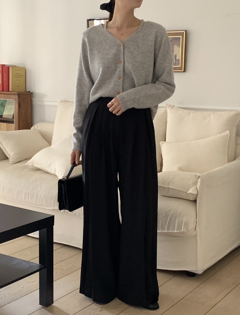 RE:FRESH-L東大門㊣直郵女裝新品休閑25秋冬職業推薦針織衫RE:FRESH針織衫