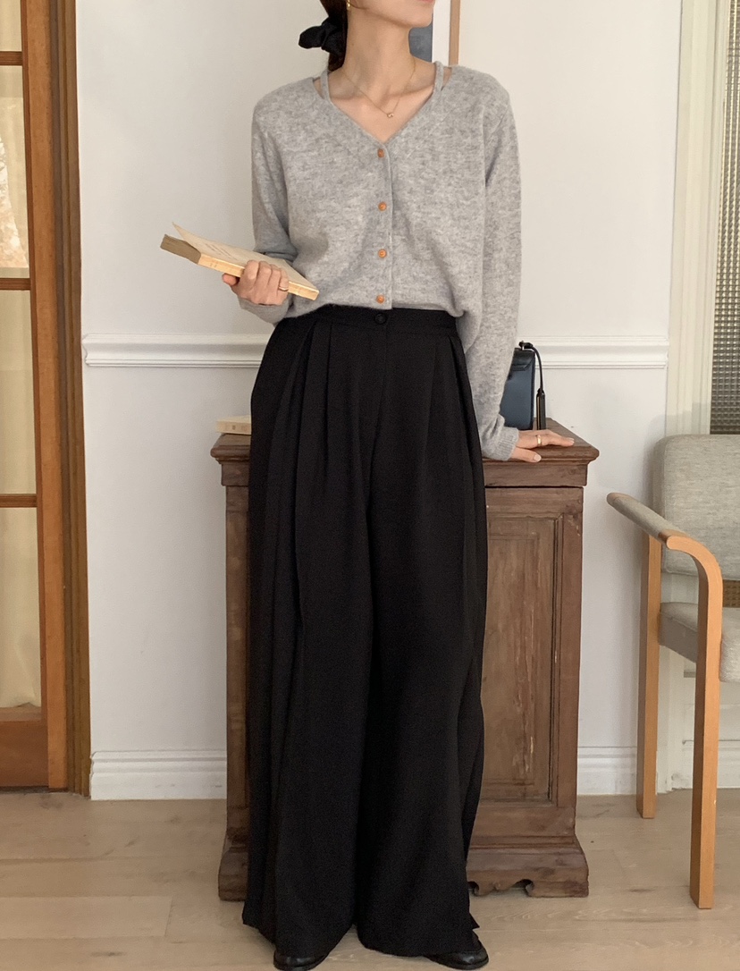 RE:FRESH-L東大門㊣直郵女裝新品休閑25秋冬職業推薦針織衫RE:FRESH針織衫