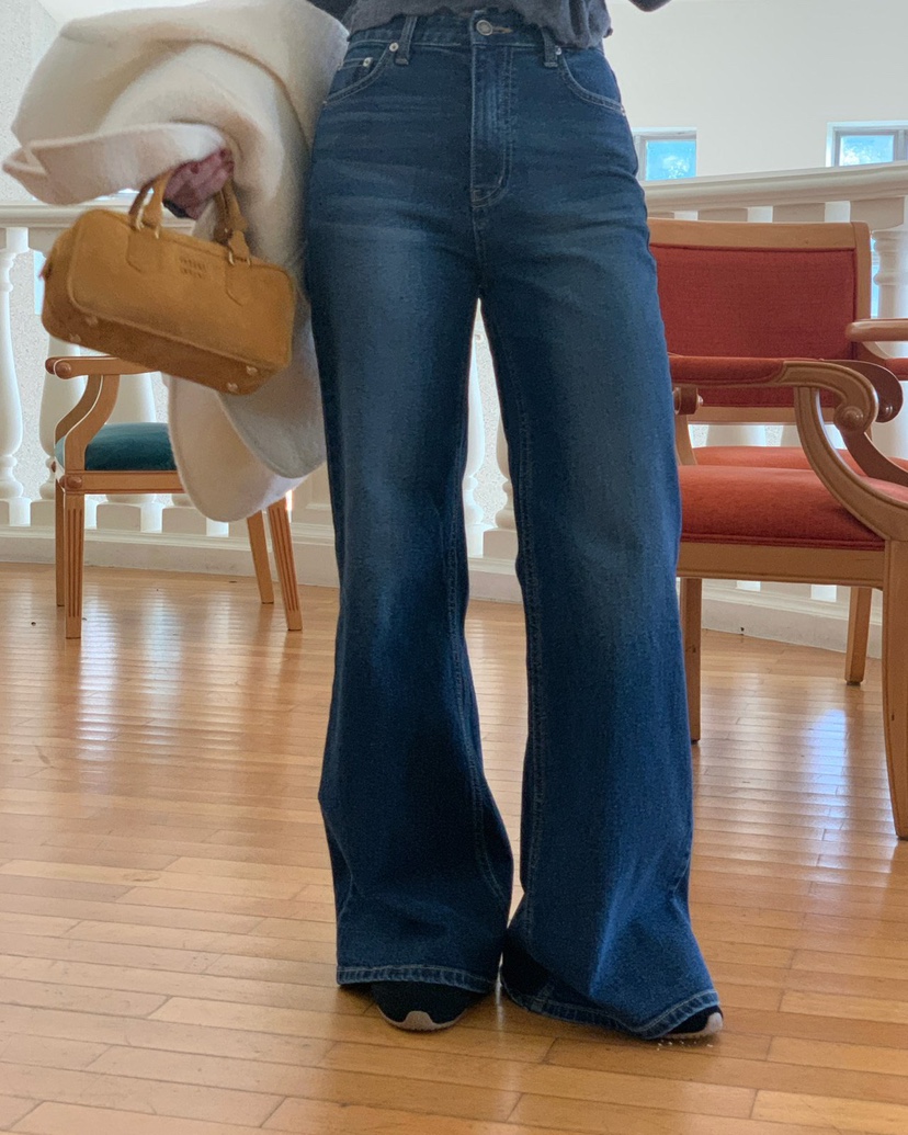 REVE CITE-L韓國代購㊣女裝新品熱賣職業人氣推薦真品牛仔褲REVE CITE牛仔褲