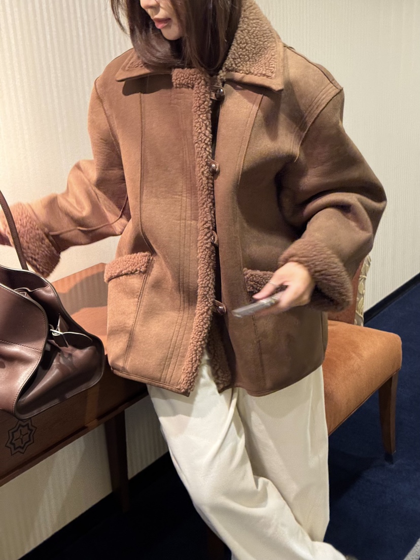 THE ABLE韓國直郵㊣女士新品推薦時尚25秋冬真品人氣短款大衣THE ABLE/TA短款大衣