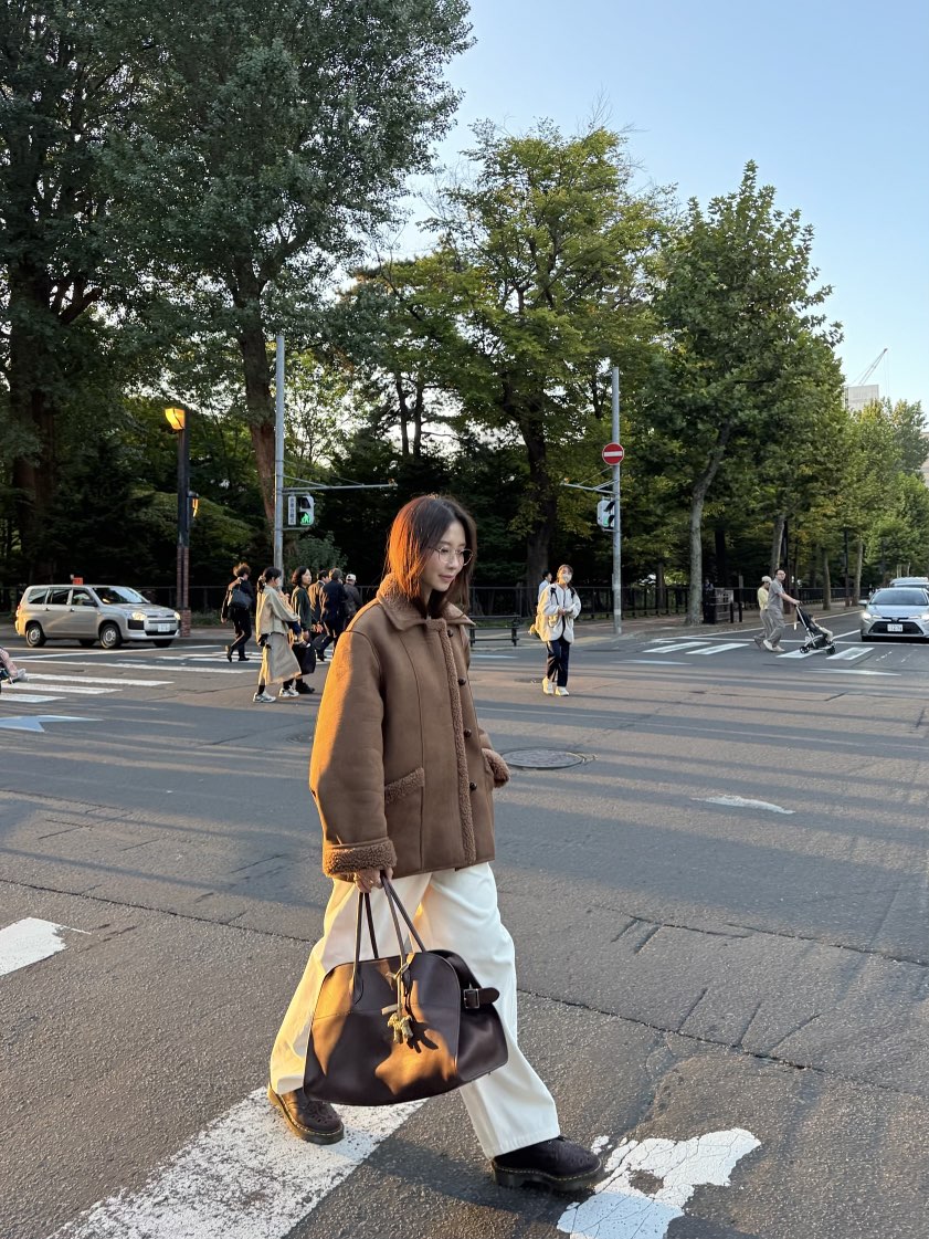 THE ABLE韓國直郵㊣女士新品推薦時尚25秋冬真品人氣短款大衣THE ABLE/TA短款大衣