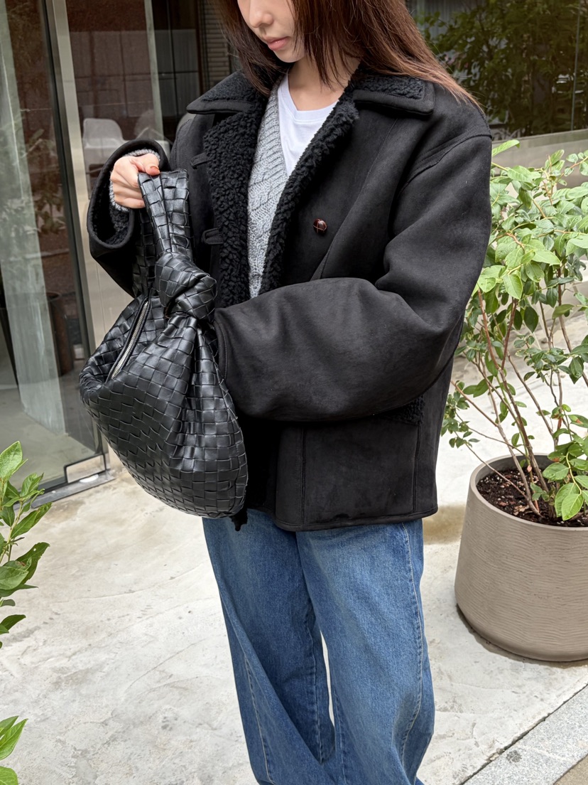 THE ABLE韓國直郵㊣女士新品推薦時尚25秋冬真品人氣短款大衣THE ABLE/TA短款大衣