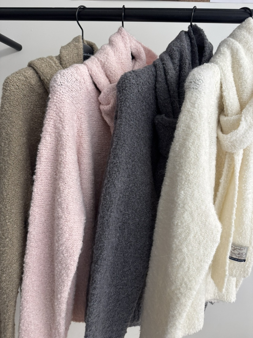 BIEN GARDER韓國直郵㊣女裝新款人氣職業針織衫含圍巾羊毛BIEN GARDER針織衫