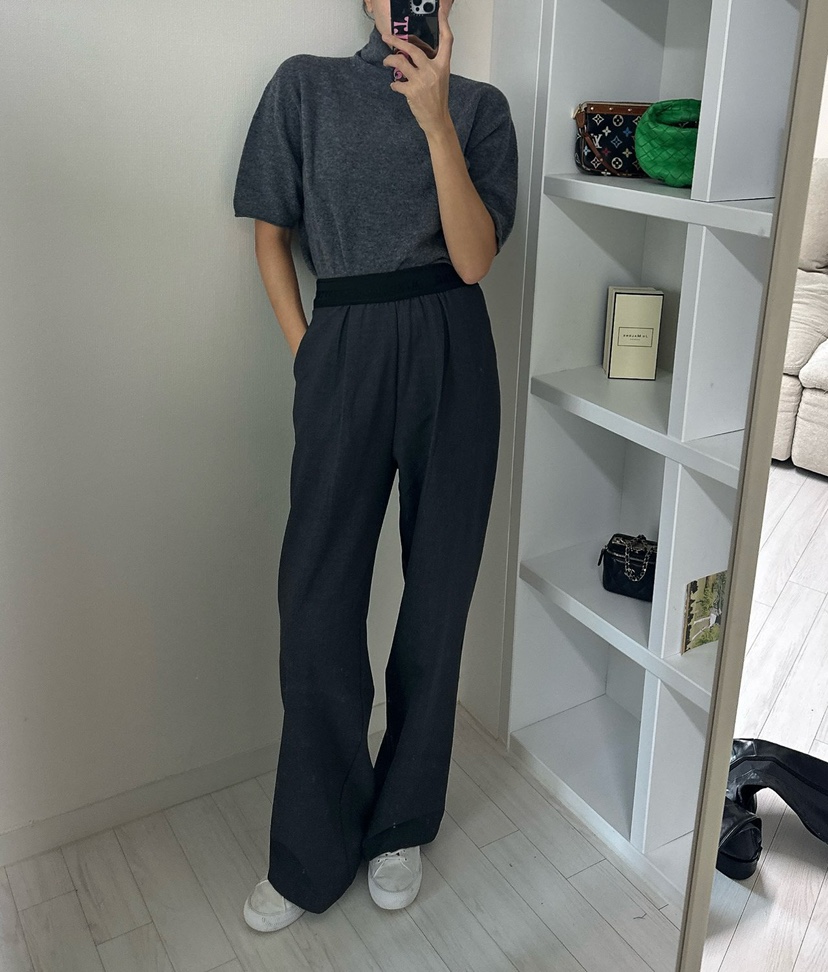 SOUIT東大門㊣實拍女士新款25秋冬真品熱賣推薦人氣時尚休閑褲SOUIT by mabel-L休閑褲