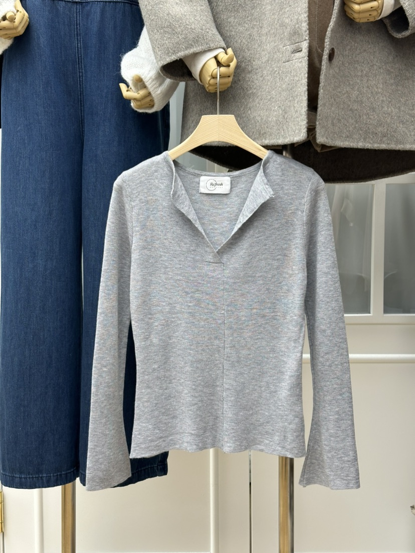RE:FRESH-L東大門㊣直郵女裝新款休閑25秋冬推薦熱賣針織衫RE:FRESH針織衫圖色2