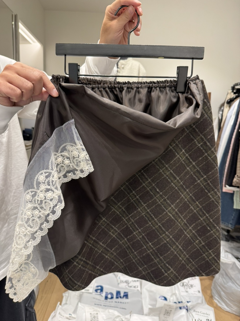 BIEN GARDER東大門㊣直郵女士新款熱賣推薦時尚短裙可拆卸BIEN GARDER短裙