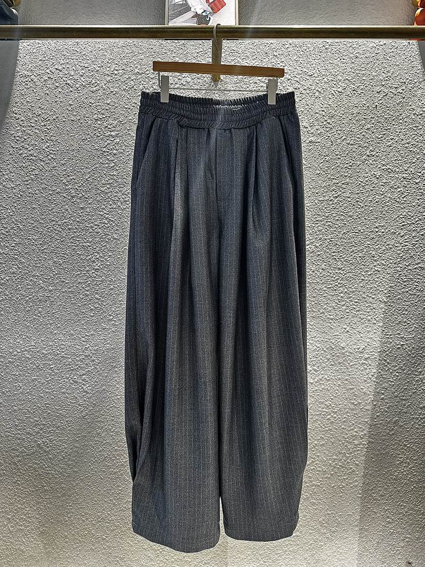 REDDISH BROWN東大門㊣直郵女裝新品時尚推薦休閑褲羊毛條紋REDDISH BROWN休閑褲