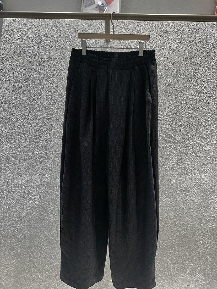 REDDISH BROWN東大門㊣直郵女裝新品時尚推薦休閑褲羊毛條紋REDDISH BROWN休閑褲圖色2