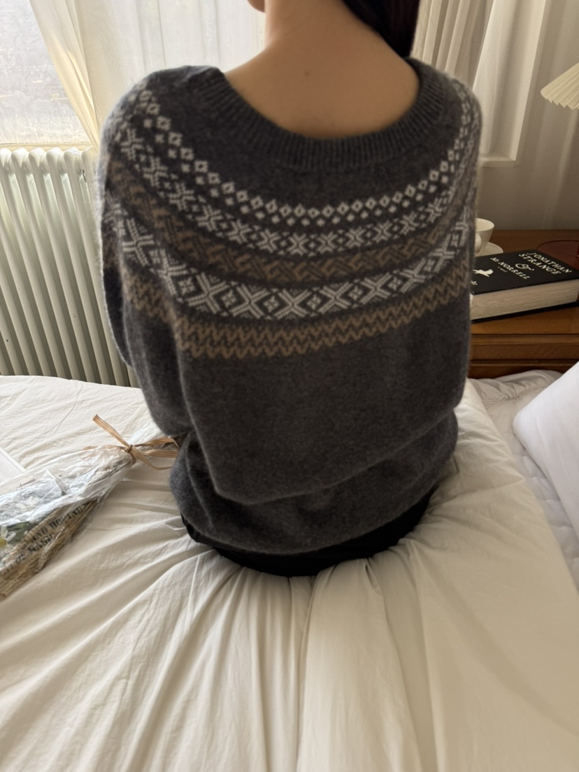 BIEN GARDER東大門㊣代購女士新款熱賣職業25秋冬針織衫浣熊BIEN GARDER針織衫