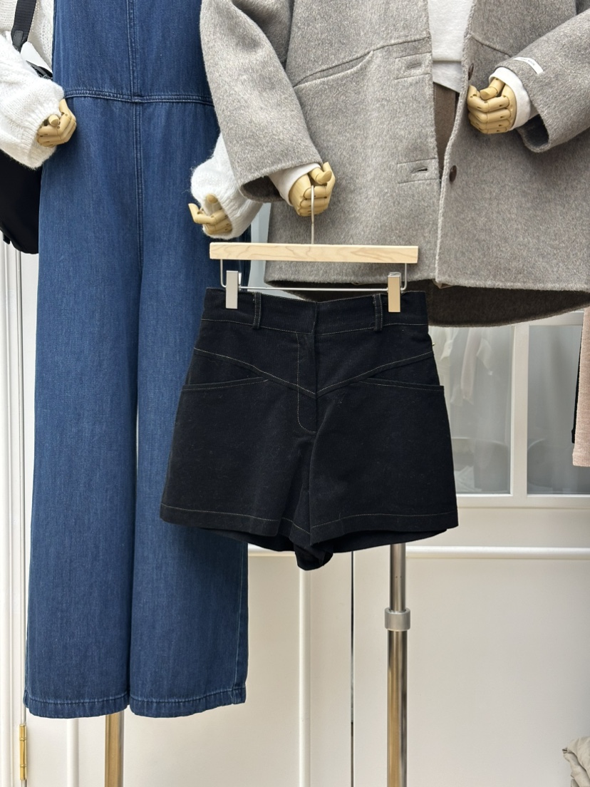 RE:FRESH-L韓國直郵㊣女裝新品熱賣職業真品推薦人氣25秋冬短褲RE:FRESH短褲圖色2