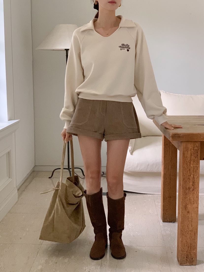 RE:FRESH-L東大門㊣直郵女士新品休閑時尚熱賣人氣25秋冬衛衣RE:FRESH衛衣