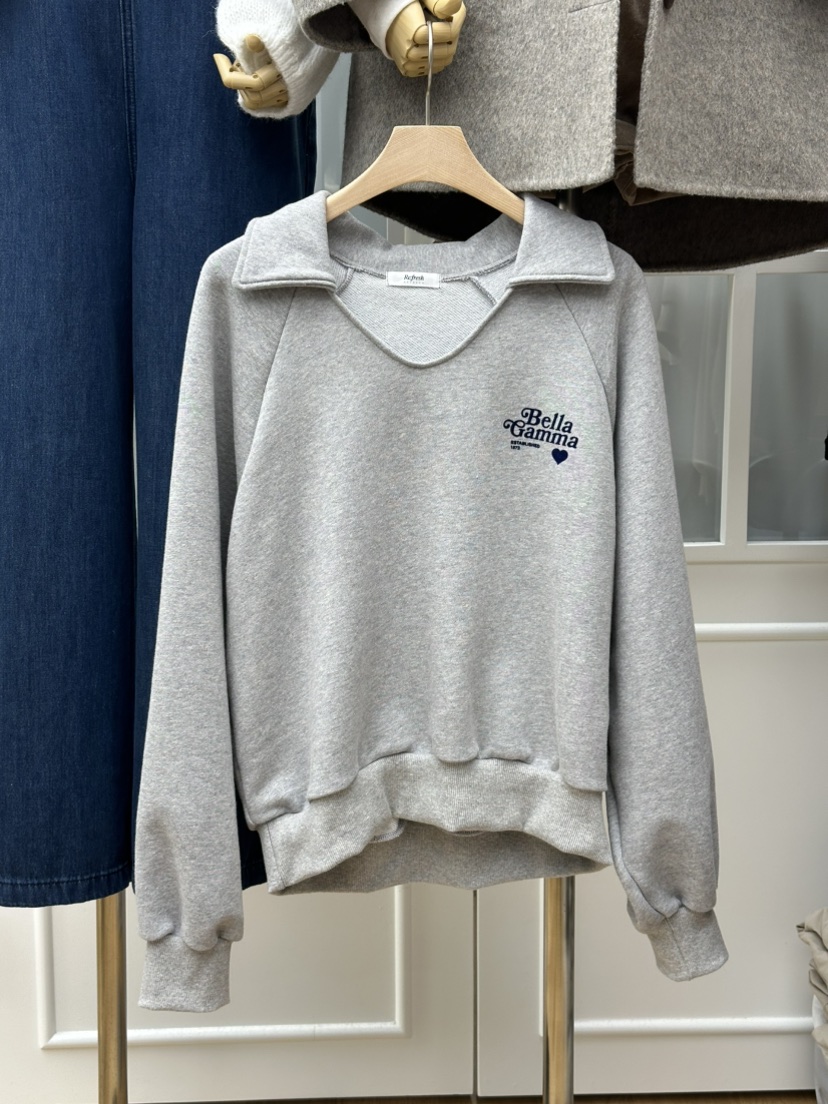 RE:FRESH-L東大門㊣直郵女士新品休閑時尚熱賣人氣25秋冬衛衣RE:FRESH衛衣圖色2