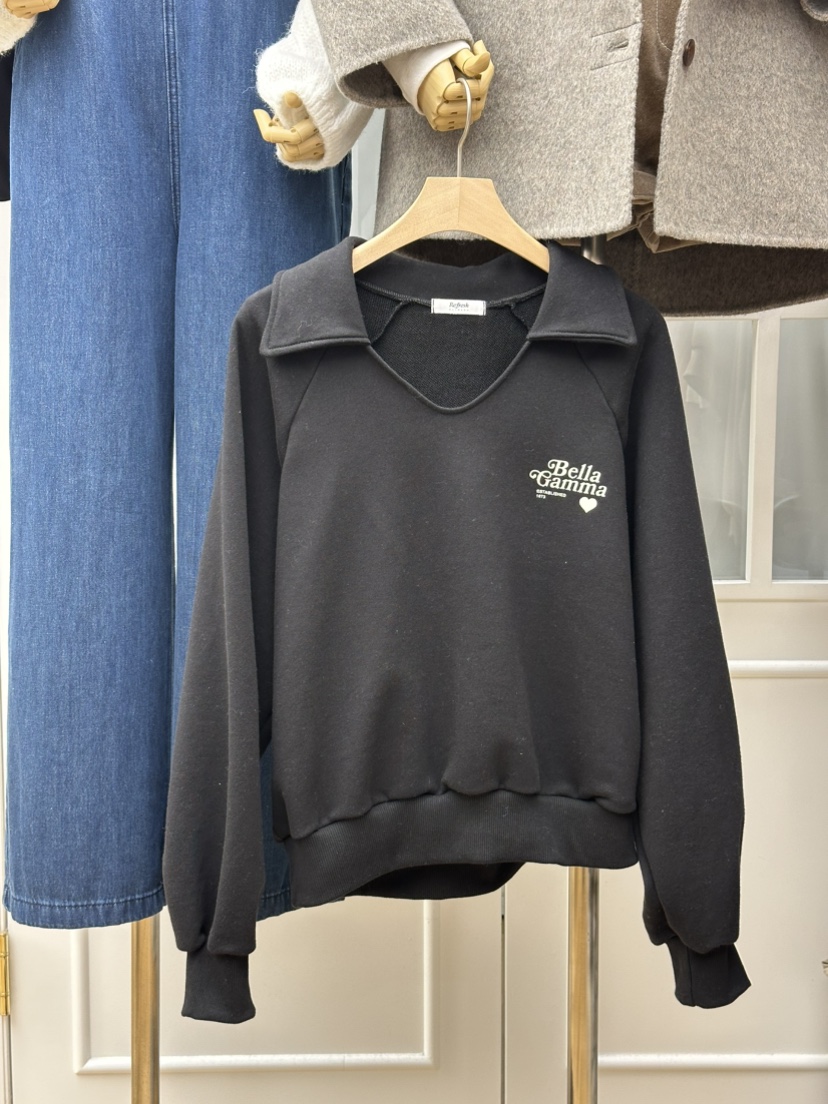 RE:FRESH-L東大門㊣直郵女士新品休閑時尚熱賣人氣25秋冬衛衣RE:FRESH衛衣圖色3