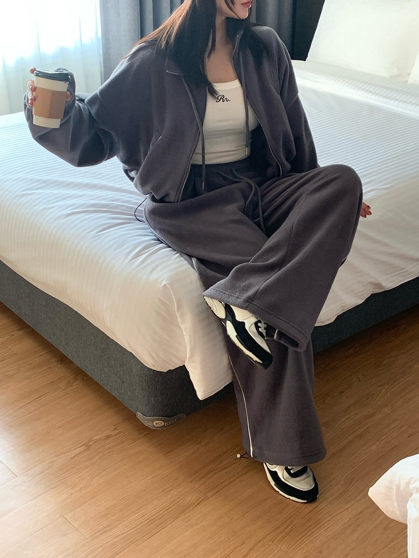 REVE CITE-L東大門㊣實拍女士新款時尚真品25秋冬休閑褲羊毛REVE CITE休閑褲