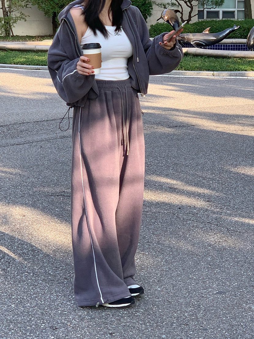 REVE CITE-L東大門㊣實拍女士新款時尚真品25秋冬休閑褲羊毛REVE CITE休閑褲