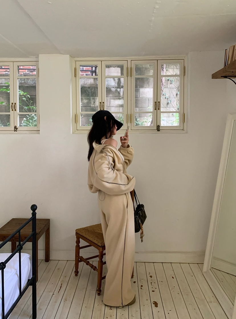 REVE CITE-L東大門㊣實拍女士新款時尚真品25秋冬休閑褲羊毛REVE CITE休閑褲