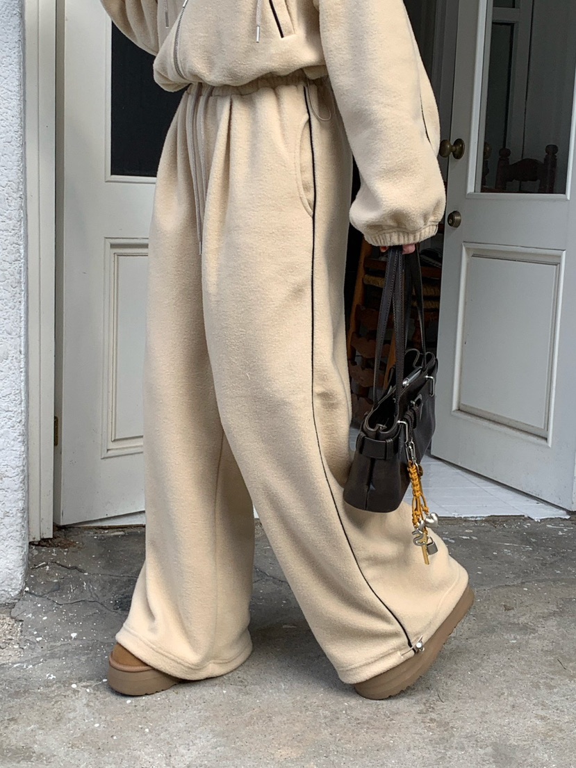 REVE CITE-L東大門㊣實拍女士新款時尚真品25秋冬休閑褲羊毛REVE CITE休閑褲