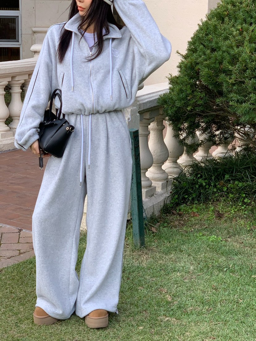 REVE CITE-L東大門㊣實拍女士新款時尚真品25秋冬休閑褲羊毛REVE CITE休閑褲圖色2