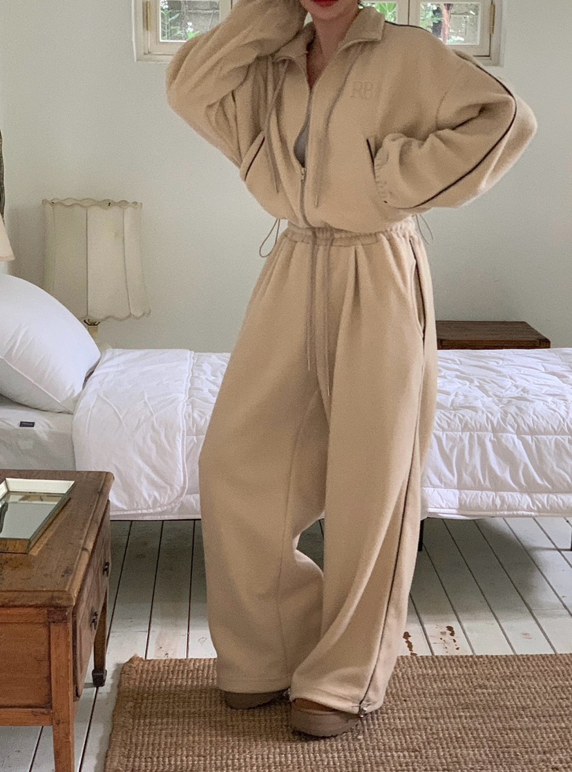 REVE CITE-L東大門㊣實拍女士新款時尚真品25秋冬休閑褲羊毛REVE CITE休閑褲圖色4