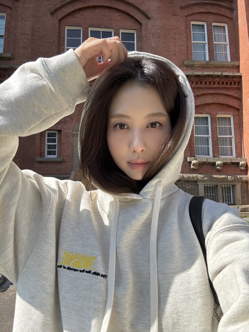 THE ABLE東大門㊣直郵女裝新款熱賣25秋冬真品休閑衛衣連帽衫THE ABLE/TA衛衣