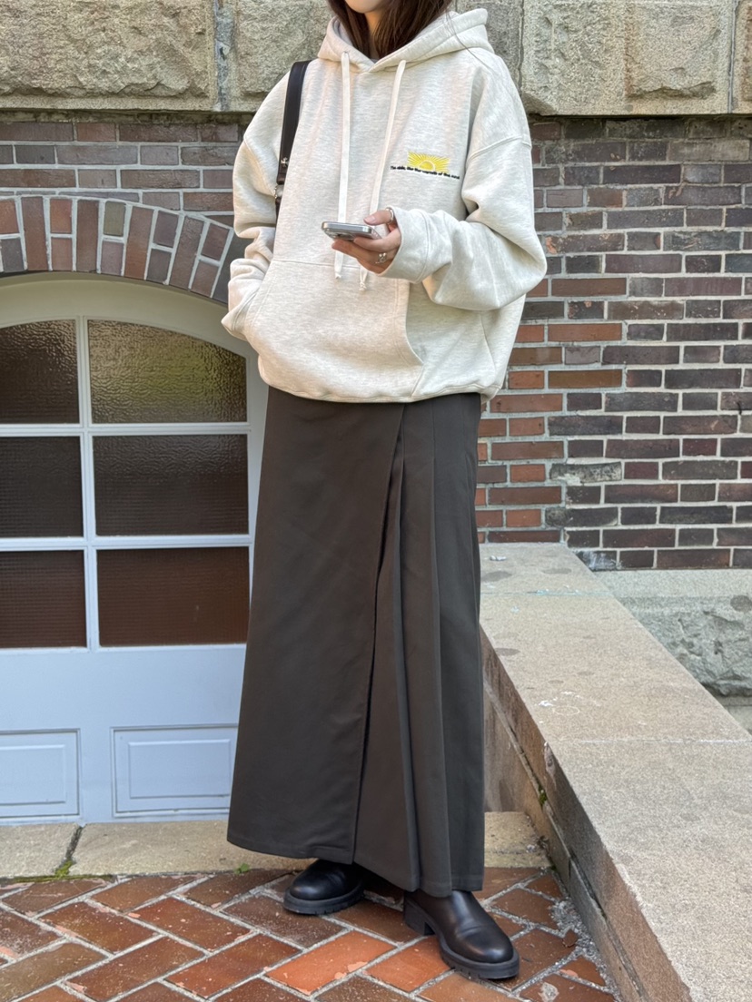 THE ABLE東大門㊣直郵女裝新款熱賣25秋冬真品休閑衛衣連帽衫THE ABLE/TA衛衣