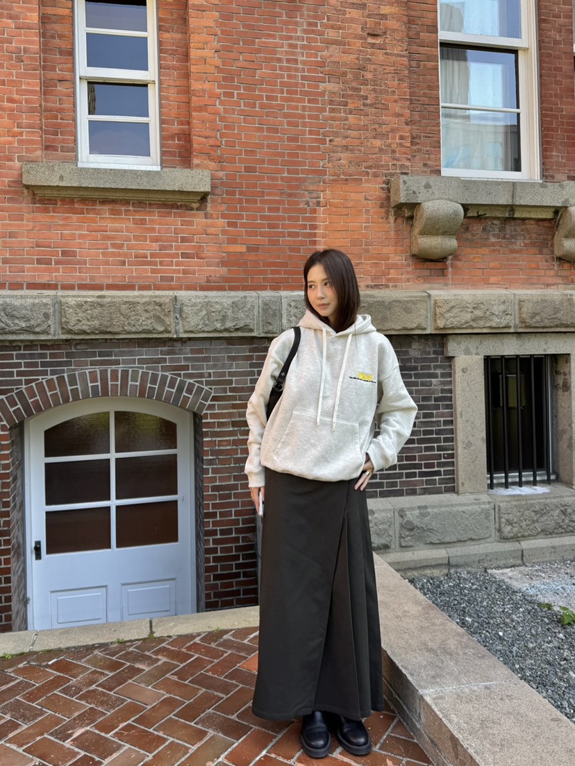 THE ABLE東大門㊣直郵女裝新款熱賣25秋冬真品休閑衛衣連帽衫THE ABLE/TA衛衣