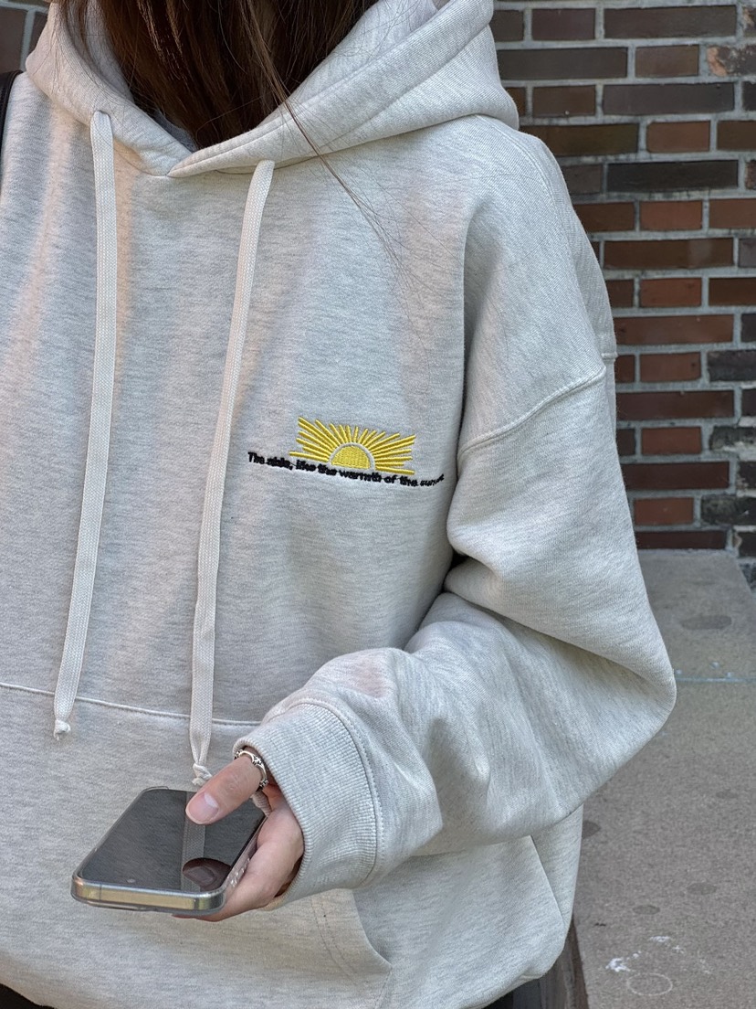 THE ABLE東大門㊣直郵女裝新款熱賣25秋冬真品休閑衛衣連帽衫THE ABLE/TA衛衣