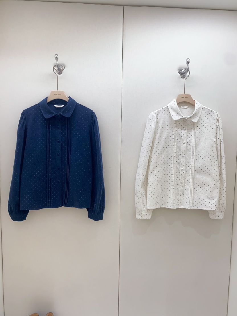 NINESQUARED東大門㊣代購女裝新品熱賣25秋冬推薦襯衫蕾絲衫NINESQUARED襯衫/蕾絲衫