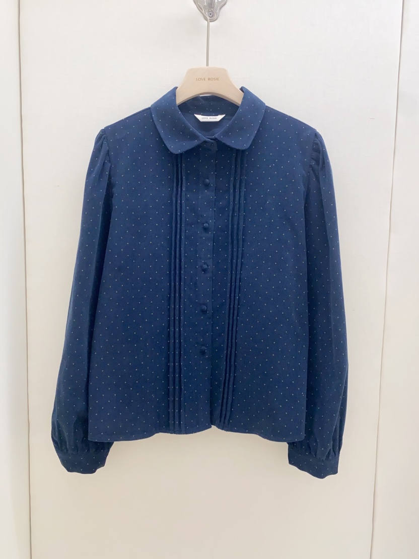 NINESQUARED東大門㊣代購女裝新品熱賣25秋冬推薦襯衫蕾絲衫NINESQUARED襯衫/蕾絲衫圖色2