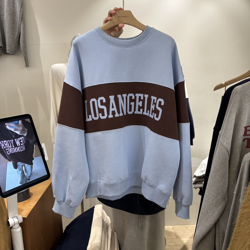 ASSEMBLY韓國直郵㊣女裝新款休閑真品職業人氣推薦衛衣加絨ASSEMBLY衛衣