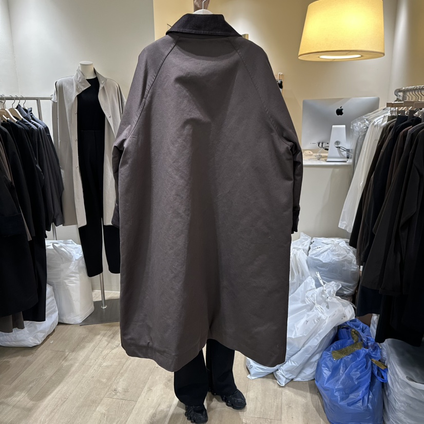 GARDEN韓國代購㊣女裝新款人氣25秋冬熱賣時尚中長款大衣絎縫GARDEN中長款大衣