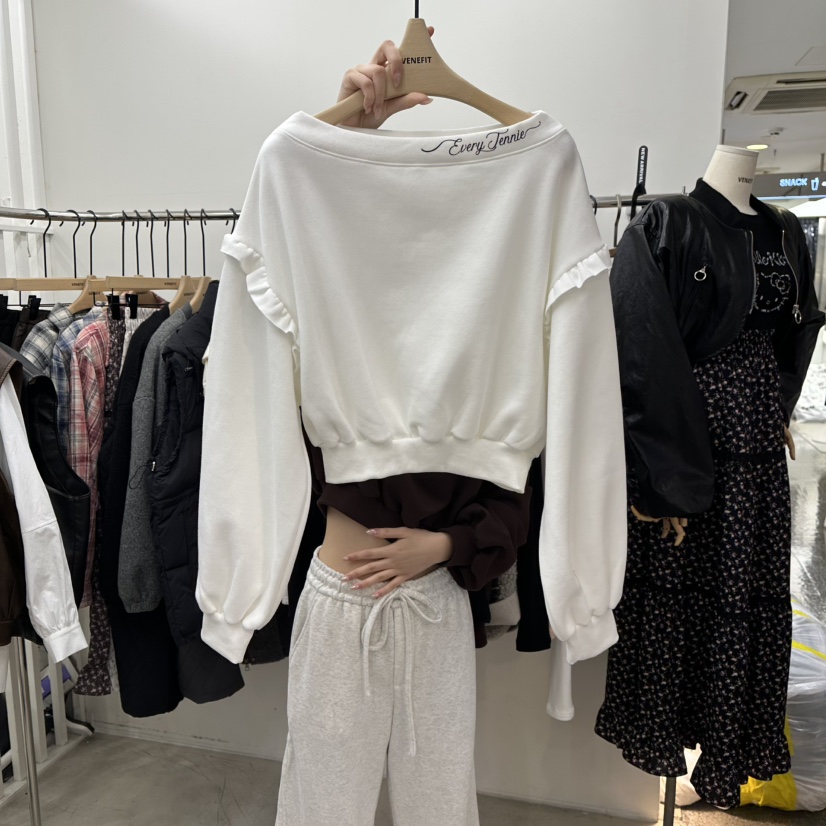 VENEFIT東大門㊣實拍女士新品真品推薦休閑時尚25秋冬衛衣加絨VENEFIT/JENNIE衛衣