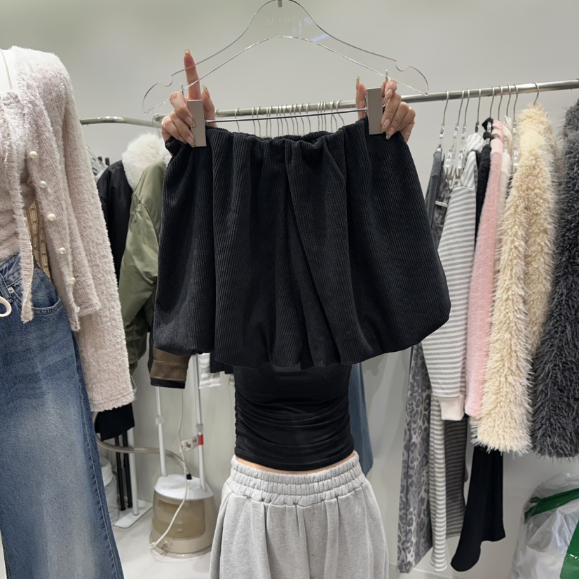 BAIE.38東大門㊣直郵女士新品休閑人氣熱賣25秋冬短褲羊毛BAIE.38短褲