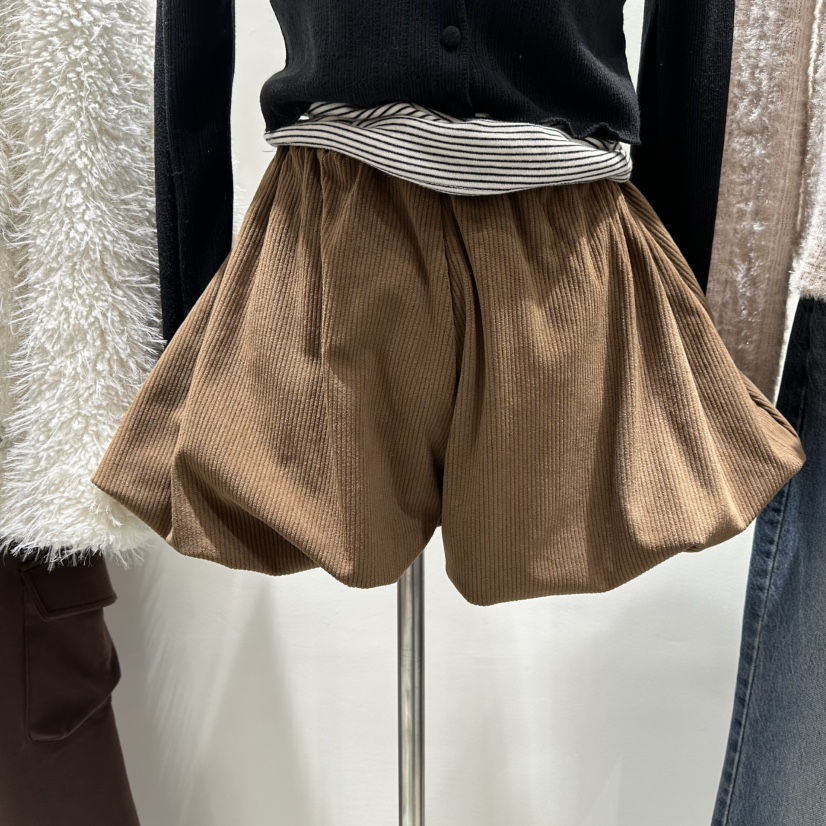 BAIE.38東大門㊣直郵女士新品休閑人氣熱賣25秋冬短褲羊毛BAIE.38短褲