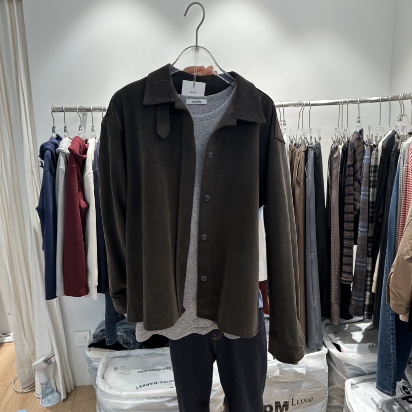 STORIES韓國直郵㊣女士新品推薦25秋冬熱賣人氣時尚襯衫蕾絲衫STORIES襯衫/蕾絲衫圖色2