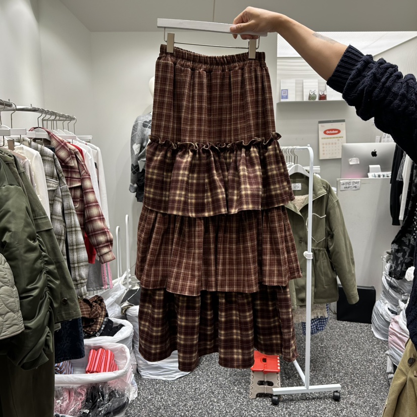 VINTAGE 888東大門㊣直郵女裝新品推薦熱賣人氣休閑時尚長裙VINTAGE888/TRIPLE EIGHT長裙