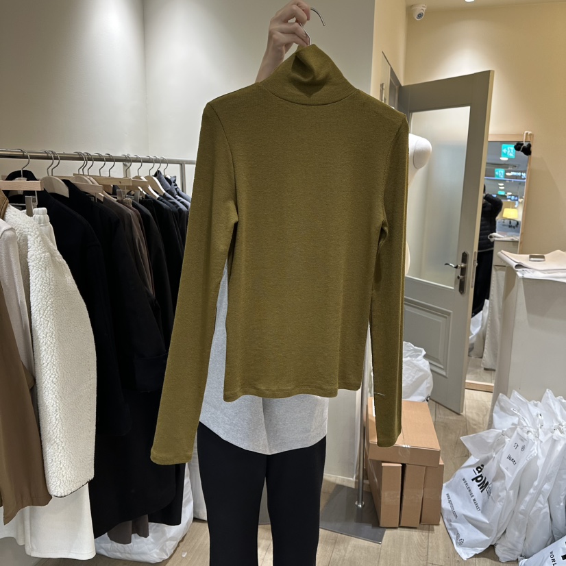 GARDEN東大門㊣實拍女裝新品推薦人氣熱賣休閑時尚職業長袖T恤GARDEN長袖T恤