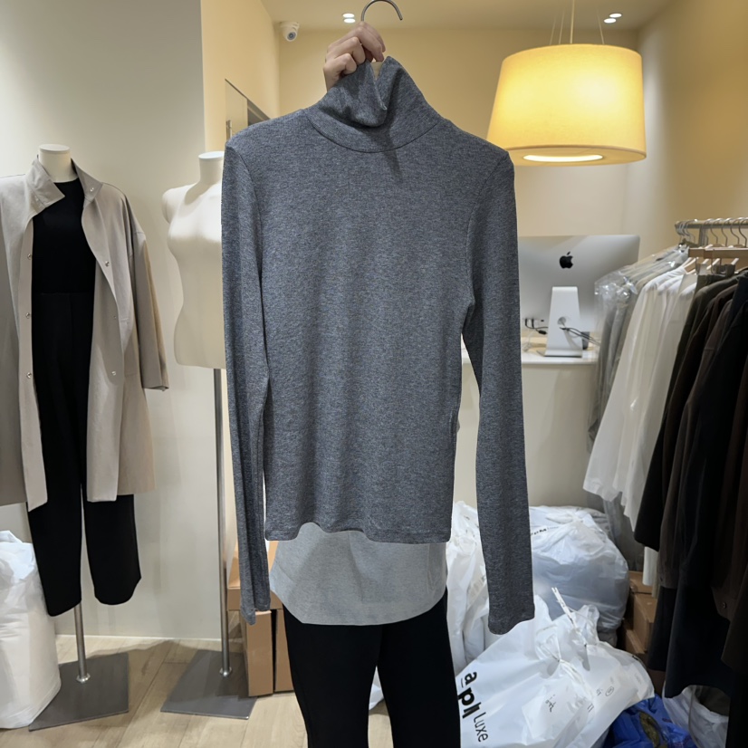 GARDEN東大門㊣實拍女裝新品推薦人氣熱賣休閑時尚職業長袖T恤GARDEN長袖T恤圖色2