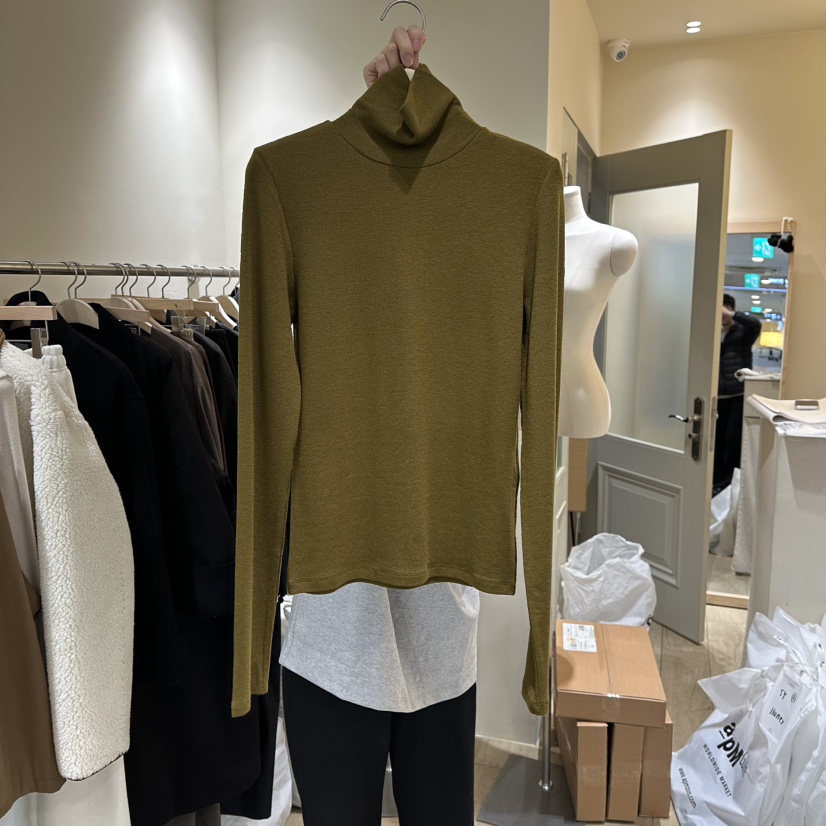 GARDEN東大門㊣實拍女裝新品推薦人氣熱賣休閑時尚職業長袖T恤GARDEN長袖T恤圖色3