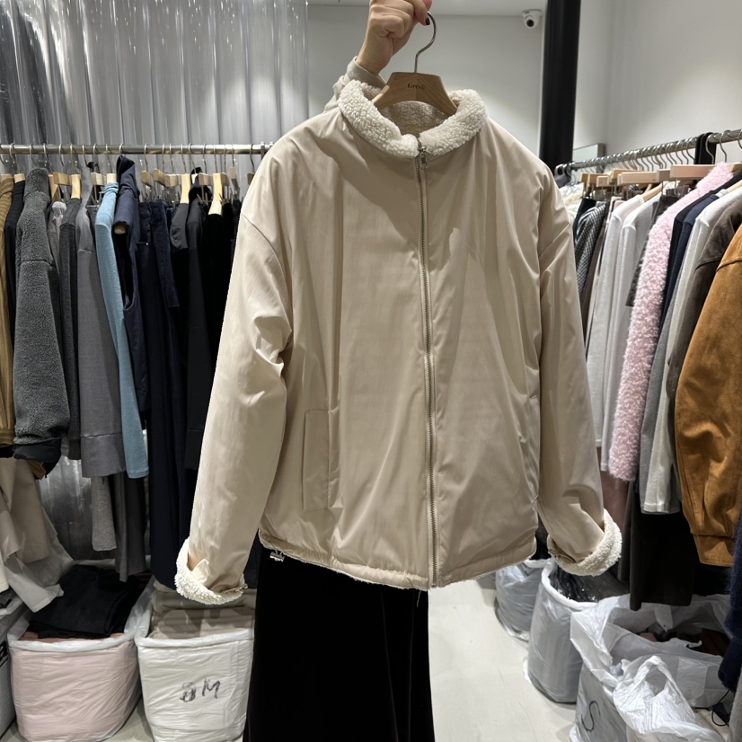 GREEK韓國代購㊣女士新品熱賣人氣推薦時尚職業休閑夾克兩面穿GREEK夾克