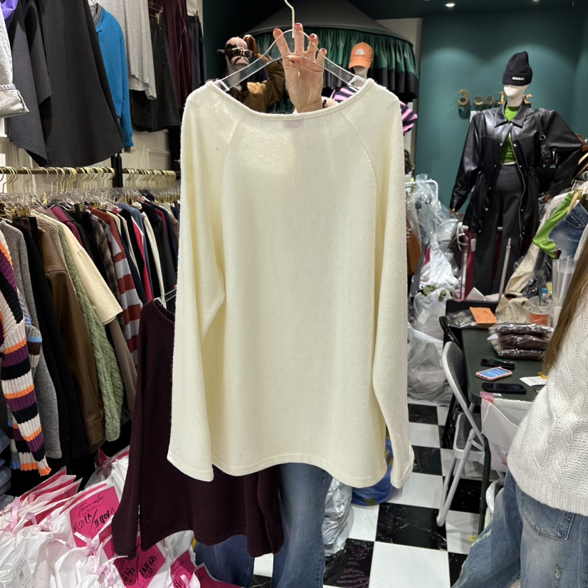 3COLOR韓國代購㊣女裝新款時尚針織衫Three color針織衫