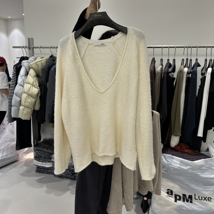 DIARRA韓國直郵㊣女士新品推薦職業真品時尚25秋冬休閑針織衫DIARRA針織衫