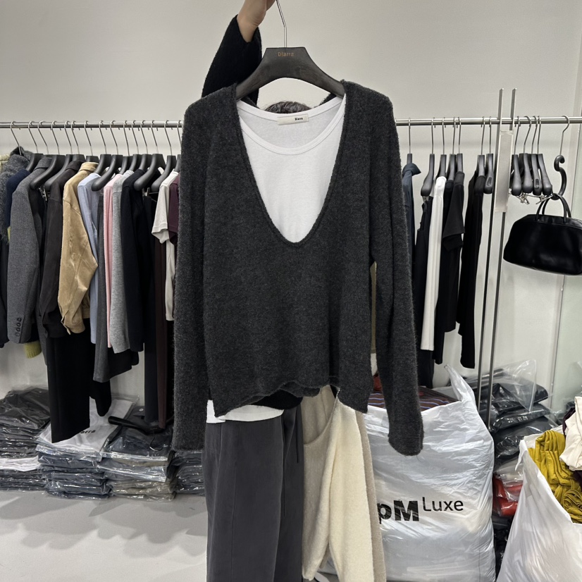 DIARRA韓國直郵㊣女士新品推薦職業真品時尚25秋冬休閑針織衫DIARRA針織衫圖色3