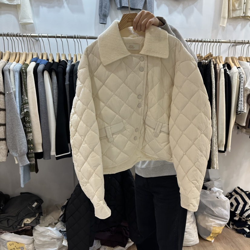 ABLESTUDIO東大門㊣實拍女裝新款25秋冬休閑推薦職業時尚夾克ABLESTUDIO夾克